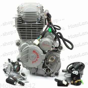 Двигатель 300см3 172FMM-3A (CB250-F+BB300 D-75мм) ZS грм цепь,5ск (полный комплект)